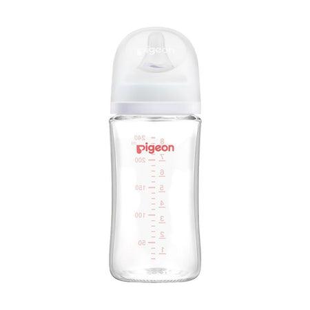 Pigeon SofTouch Glass Nursing Feeder Bottle, For 3+ Months, 240ml, A81272 - Main Image