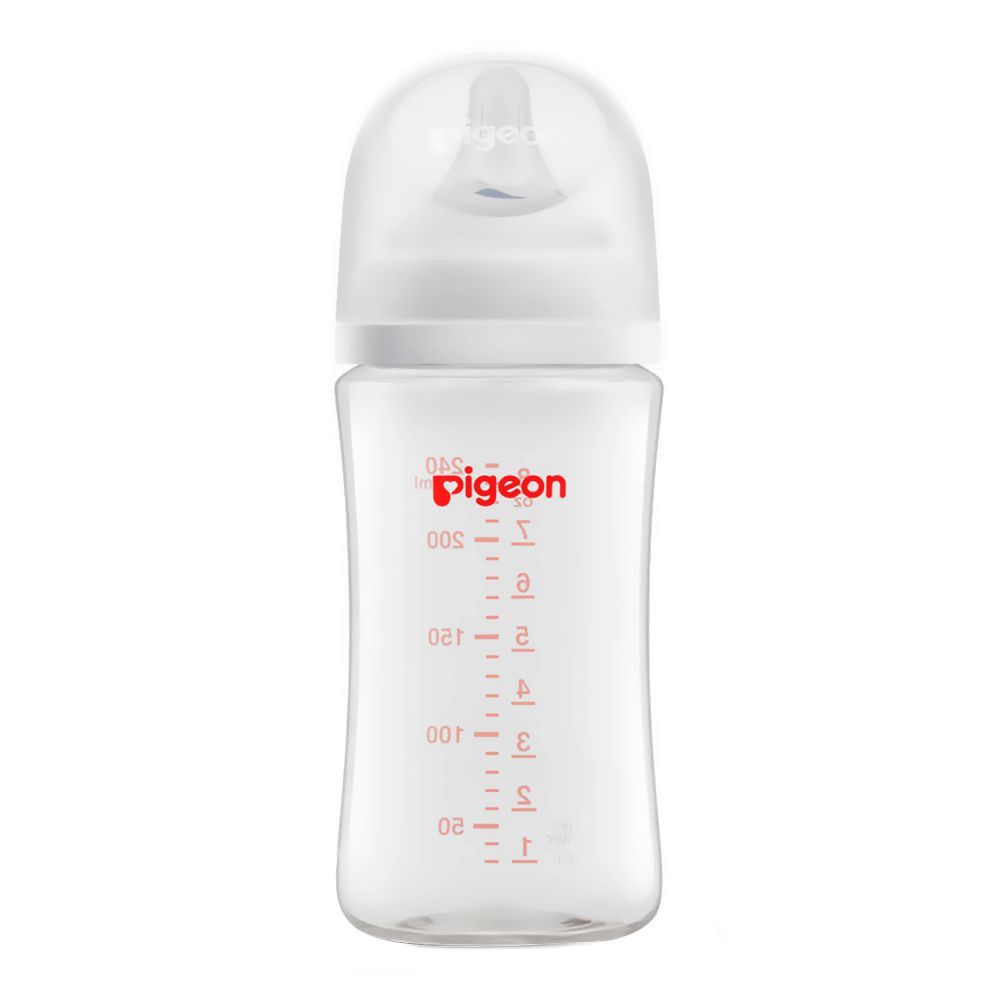 Pigeon SofTouch Nursing PP Feeder Bottle, For 3+ Months, 240ml, A81290 - Main Image