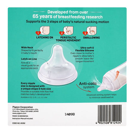 Pigeon SofTouch Nursing PP Feeder Bottle, For 0+ Months, 160ml, 2-Pack, A81292 - Image 3