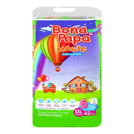 Bona Papa Magic Baby Diapers, No. 6, XXL, 16kg, 42-Pack - Main Image