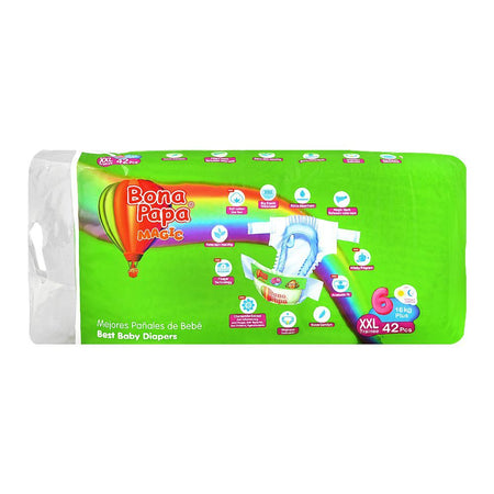 Bona Papa Magic Baby Diapers, No. 6, XXL, 16kg, 42-Pack - Image 2