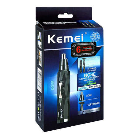 Kemei Nose & Beard Hair Trimmer, KM-6673 - Main Image