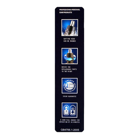Kemei Nose & Beard Hair Trimmer, KM-6673 - Image 4