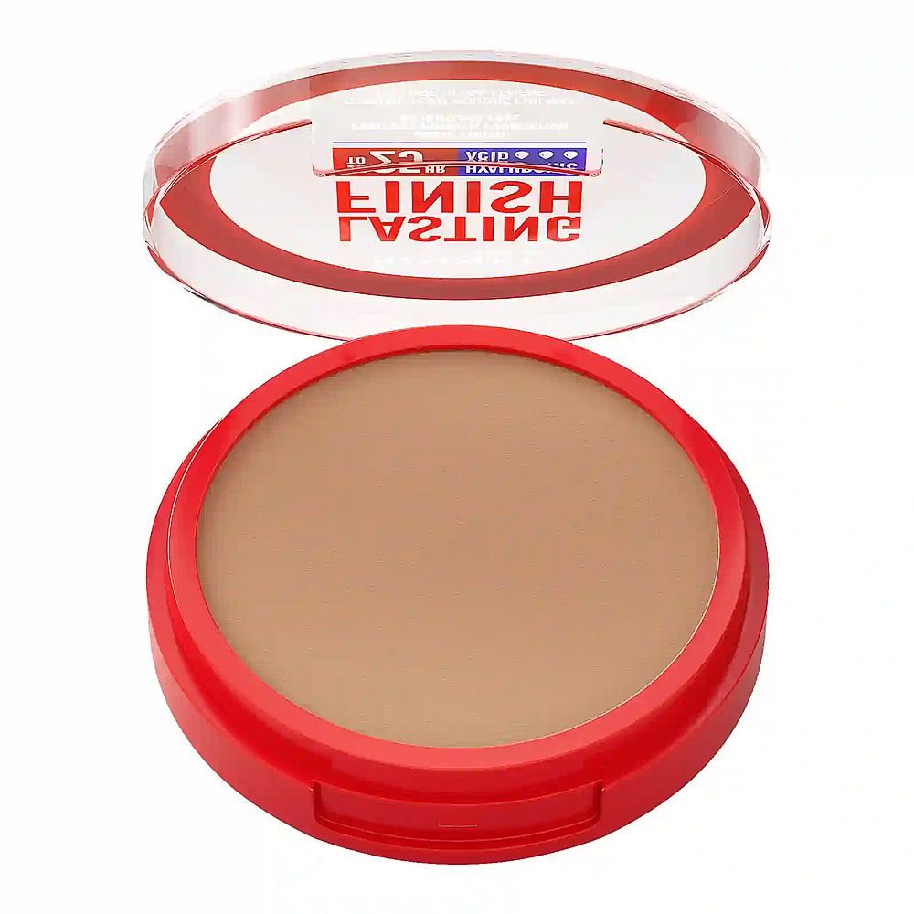 Rimmel Lasting Finish 25H Compact Powder Foundation with Hyaluronic Acid, Matte Finish, SPF20, 008 Soft Beige - Main Image
