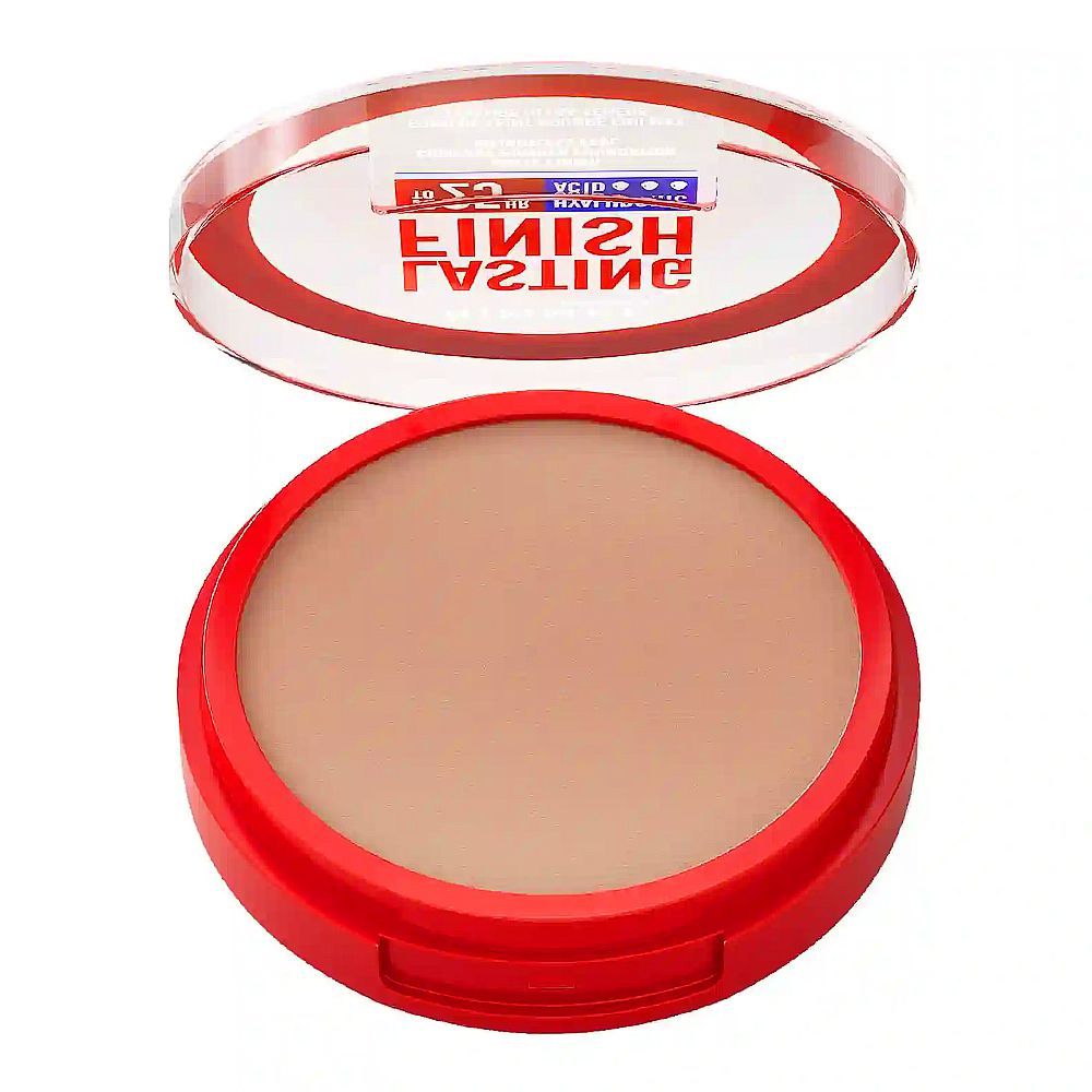 Rimmel Lasting Finish 25H Compact Powder Foundation with Hyaluronic Acid, Matte Finish, SPF20, 005 Ivory - Main Image