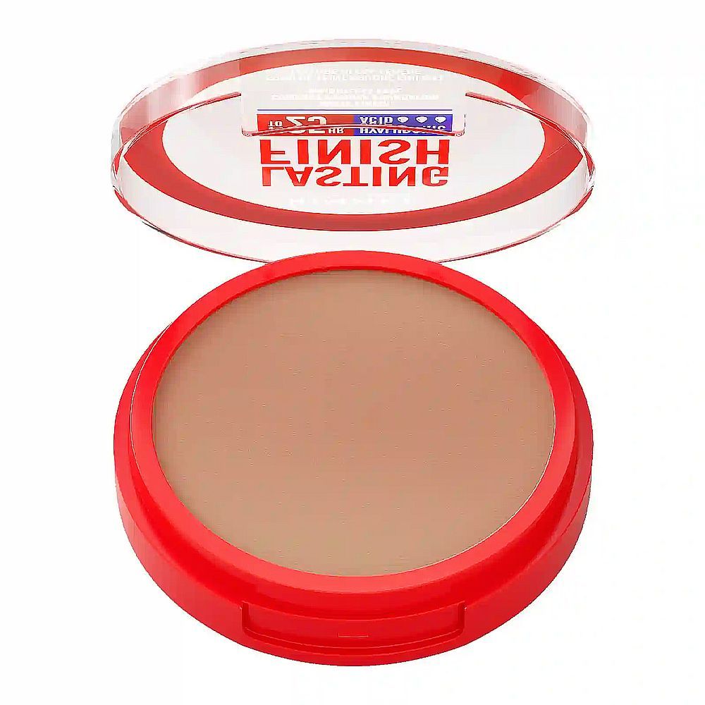 Rimmel Lasting Finish 25H Compact Powder Foundation with Hyaluronic Acid, Matte Finish, SPF20, 009 Honey - Main Image