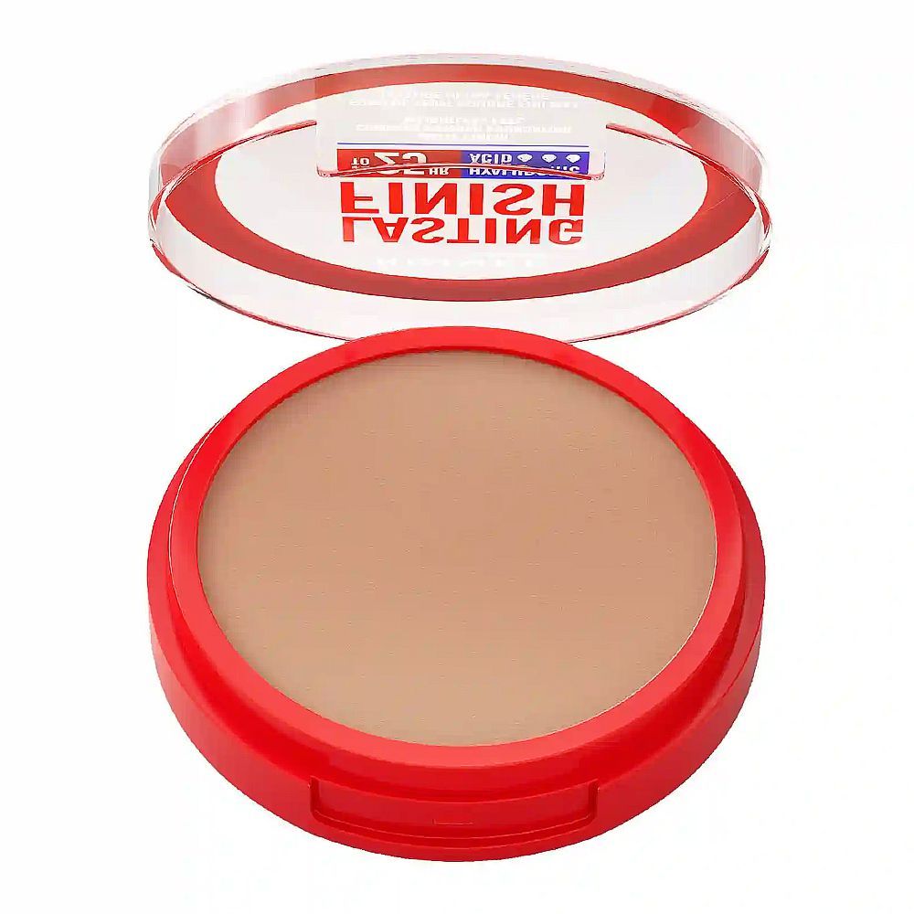 Rimmel Lasting Finish 25H Compact Powder Foundation with Hyaluronic Acid, Matte Finish, SPF20, 007 Golden Beige - Main Image