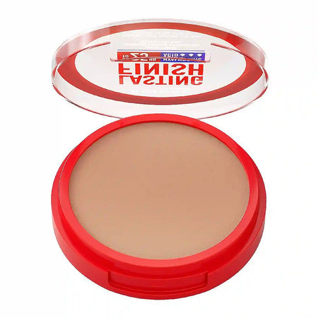 Rimmel Lasting Finish 25H Compact Powder Foundation with Hyaluronic Acid, Matte Finish, SPF20, 007 Golden Beige - Main Image