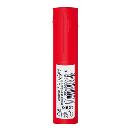 Rimmel Thrill Seeker Lip Latex, Liquid Lipstick, 6ml, 350 Spicy - Image 3