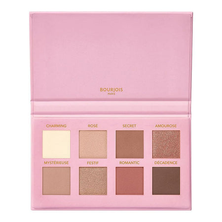Bourjois Eyeshadow Palette, 8 Shades, 02 Rose Glamour - Main Image