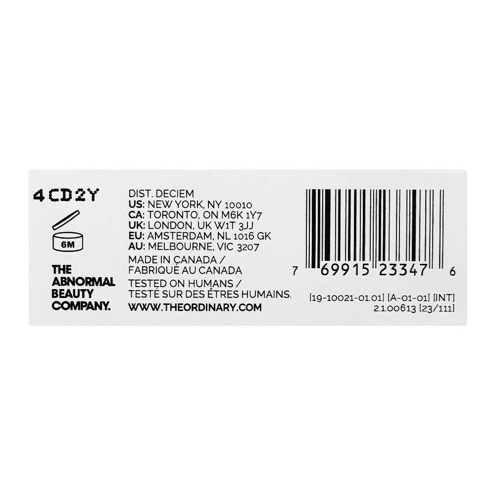 The Ordinary Squalene + Amino Acids Lip Balm, Hydrating Balm for Dry Lips, 15ml - Image 4