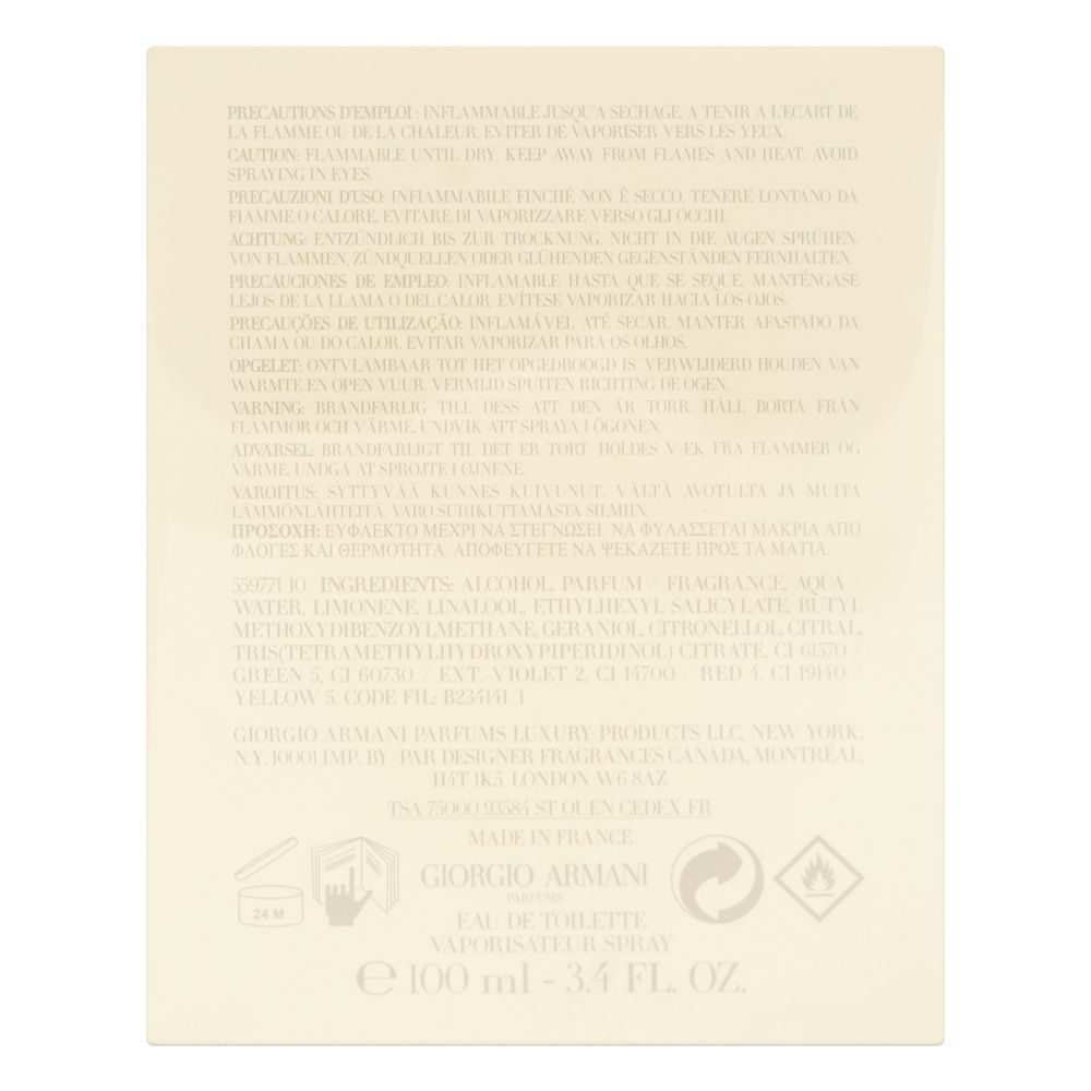 Giorgio Armani Prive Vetiver D'Hiver, Eau de Toilette, For Men, 100ml - Image 3