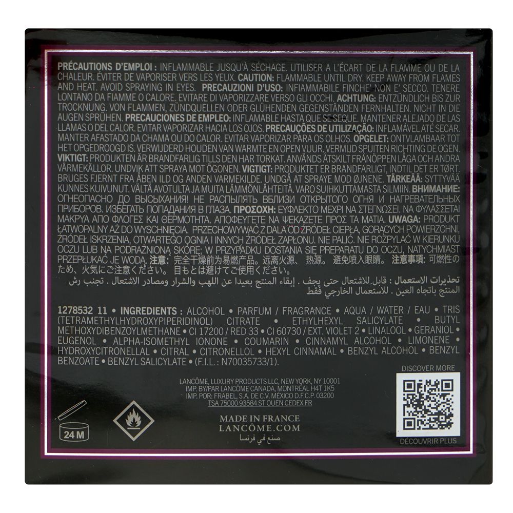 Lancome La Nuit Tresor Le Parfum, For Women, 100ml - Image 3