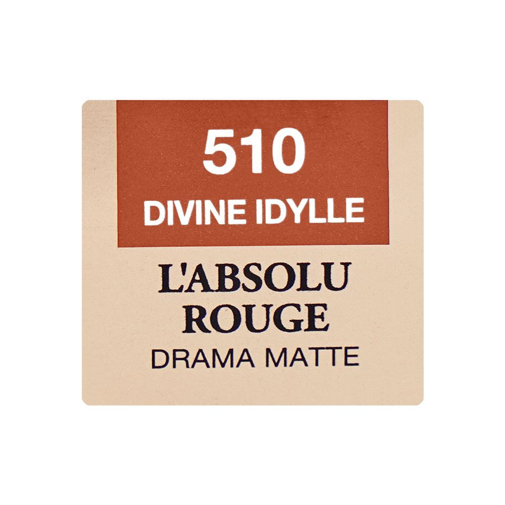 Lancome Paris L'Absolu Rouge Drama Matte Lipstick, 3.4g, 510 Divine Idylle - Image 7