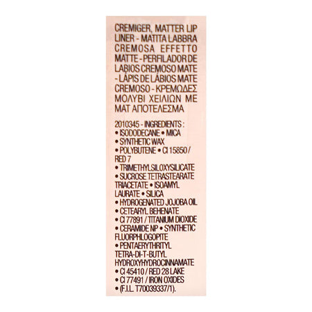Lancome Paris Idole Lip Shaper Creamy Matte Lip Liner, 100 Red Now - Image 6