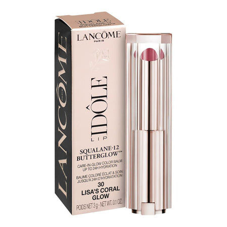 Lancome Paris Idole Squalane-12 Butter Glow Hydrating Lip Balm, 3g, 30 Lisa-'s Coral Glow - Image 2