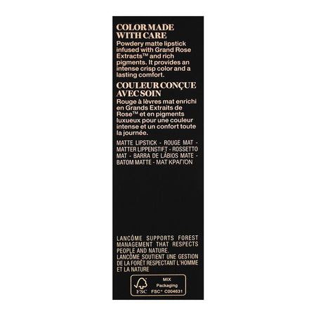 Lancome Paris L'Absolu Rouge Cream Lipstick, 3.4g, 276 Timeless Romance - Image 3