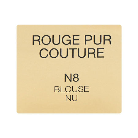 Yves Saint Laurent Rouge Pur Couture Satin Lipstick, 3.8g, N8 Blouse Nu - Image 6