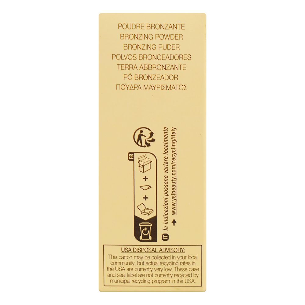 Yves Saint Laurent All Hours Hyper Bronzer Pressed Powder, 7.5g, 01 Light Sepia - Image 4