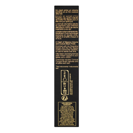 Yves Saint Laurent Lash Clash Extreme Volume Mascara, 9ml, Noir Black - Image 4
