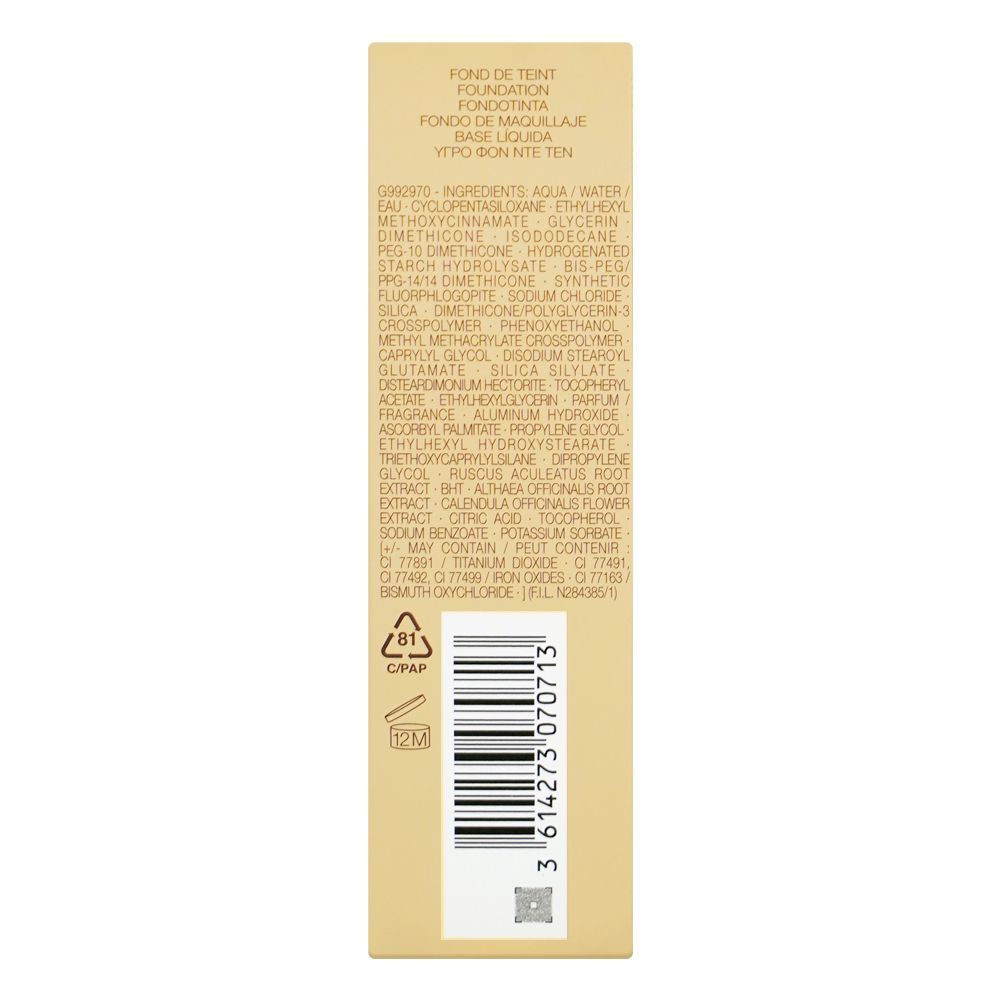 Yves Saint Laurent Touche EClat Le Teint Liquid Foundation, Medium Coverage, 25ml, B20 Ivory - Image 4