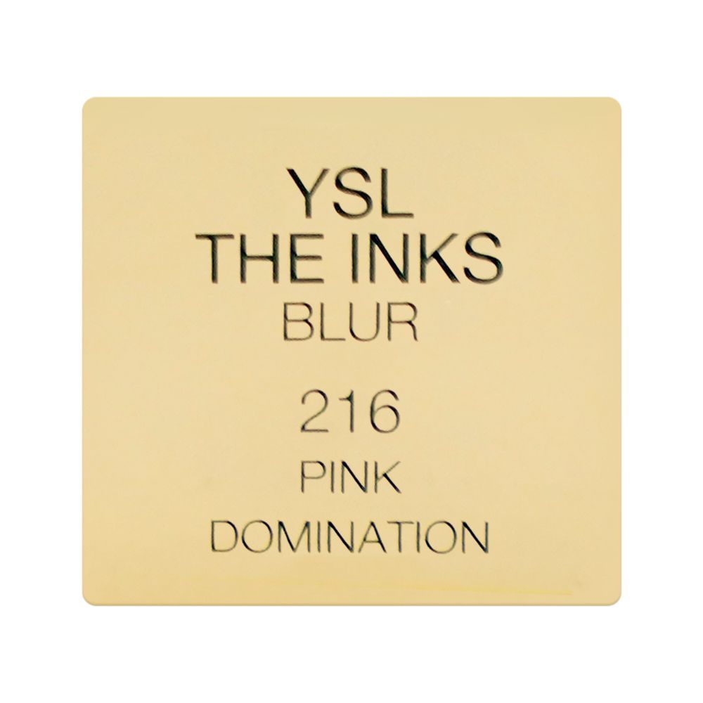 Yves Saint Laurent The Inks Blur Matte Lip Stain, 5.5ml, 216 Pink Domination - Image 6