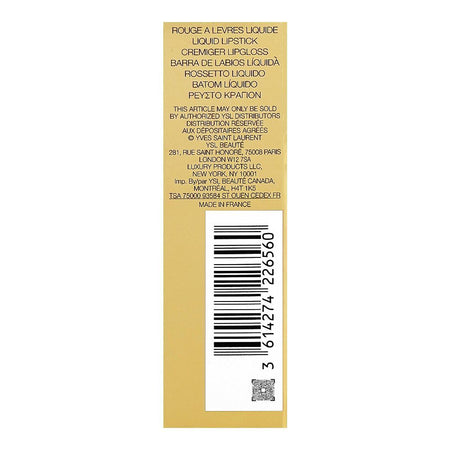 Yves Saint Laurent The Inks Blur Matte Lip Stain, 5.5ml, 44 Nude Lavalliere - Image 3