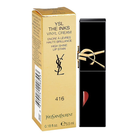 Yves Saint Laurent The Inks Vinyl Cream High Shine Lip Stain, 5.5ml, 416 Chili Provocation - Image 2