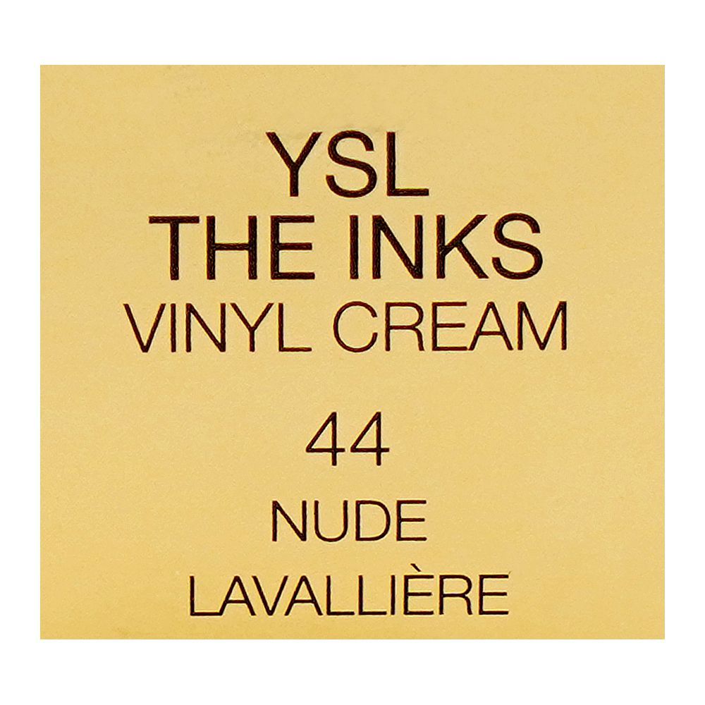 Yves Saint Laurent The Inks Vinyl Cream High Shine Lip Stain, 5.5ml, 44 Nude Lavalliere - Image 6