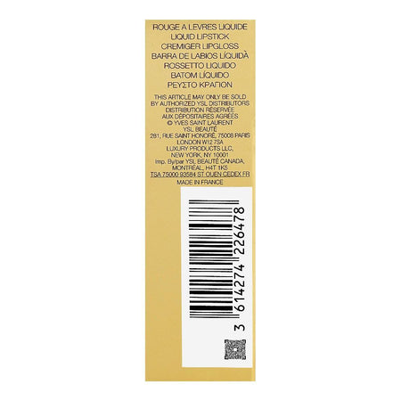Yves Saint Laurent The Inks Vinyl Cream High Shine Lip Stain, 5.5ml, 610 Nude Champion - Image 3