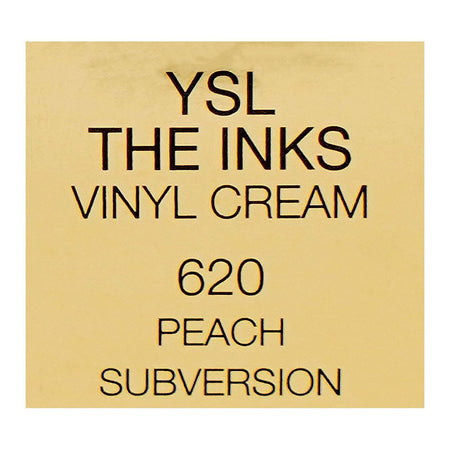 Yves Saint Laurent The Inks Vinyl Cream High Shine Lip Stain, 5.5ml, 620 Peach Subversion - Image 6