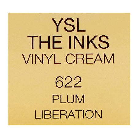 Yves Saint Laurent The Inks Vinyl Cream High Shine Lip Stain, 5.5ml, 622 Plum Liberation - Image 6