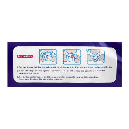 Leo Plus Soft & Dry Baby Diaper, No. 6, 16+Kg, XXL, 60-Pack - Image 2