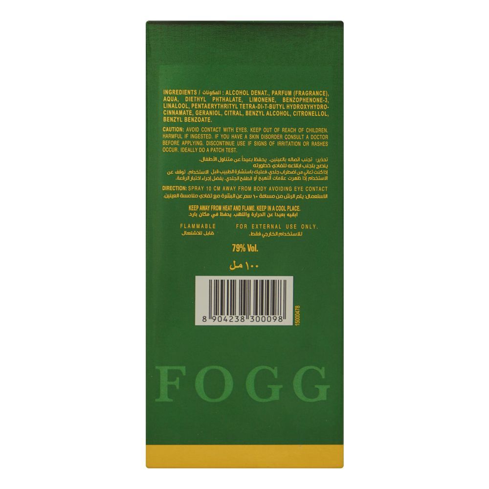 Fogg Scent Intensio, Eau de Parfum, For Men, 100ml - Image 4