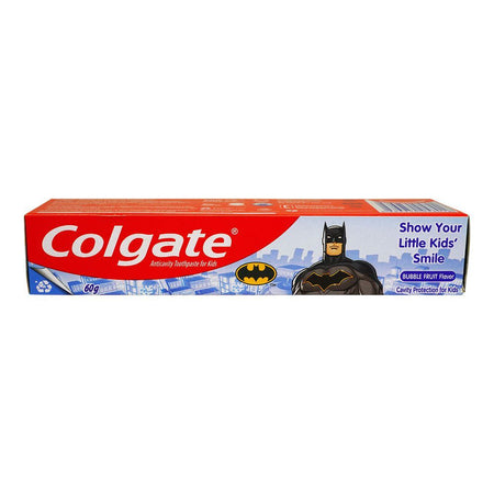 Colgate Batman Bubble Fruit Flavor Kids Toothpaste, 60g - Image 2