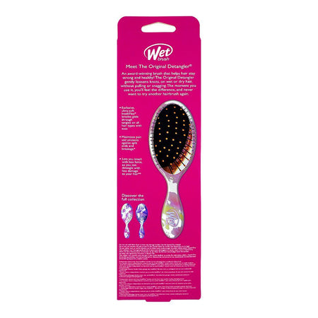 Wet Brush Original Detangler Hair Brush, Intelliflex Bristles, Less Breakage, Peach Tie & Dye, BWR830WATPE - Image 5