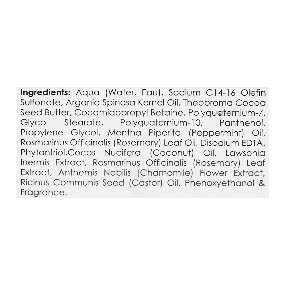 Posch Care Moroccan Argan Oil Shampoo with Shea Butter, Sulphate & Paraben Free, For All Hair Types, 400ml - Image 3