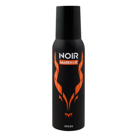 Markhor Noir Spark Deodorant Body Spray (No-Gas), For Men, 120ml - Main Image