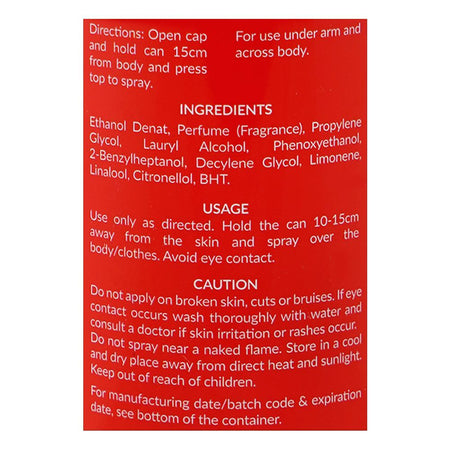 Markhor Saien Deodorant Body Spray (No-Gas), For Men, 120ml - Image 3