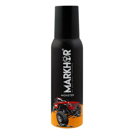 Markhor Monster Deodorant Body Spray (No-Gas), For Men, 120ml - Main Image