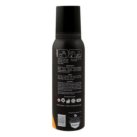 Markhor Monster Deodorant Body Spray (No-Gas), For Men, 120ml - Image 2