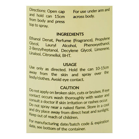 Markhor Motia Deodorant Body Spray (No-Gas), For Women, 120ml - Image 3