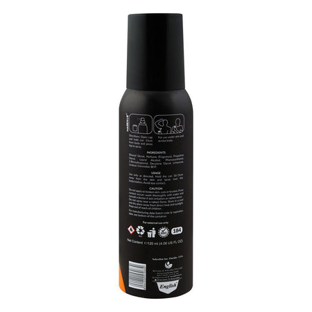 Markhor Moto Cross Deodorant Body Spray (No-Gas), For Men, 120ml - Image 2