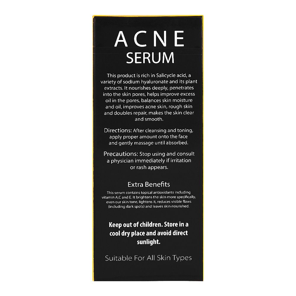 Fiabila Botanicals Acne+ Treatment Serum with Tea Tree Oil, Removes Dark Spots & Acne Marks, 30ml - Image 3