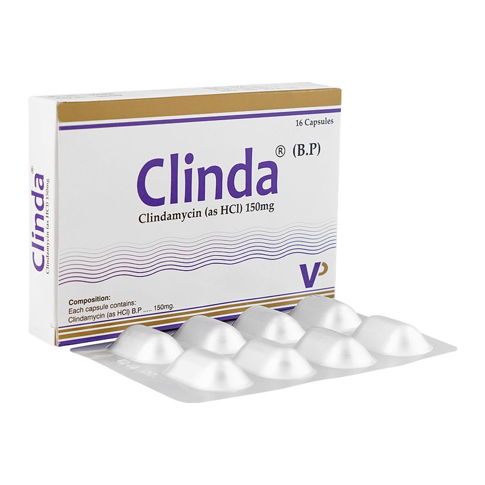 Valor Pharmaceuticals Clinda Tablet, 150mg, 16-Pack - Main Image