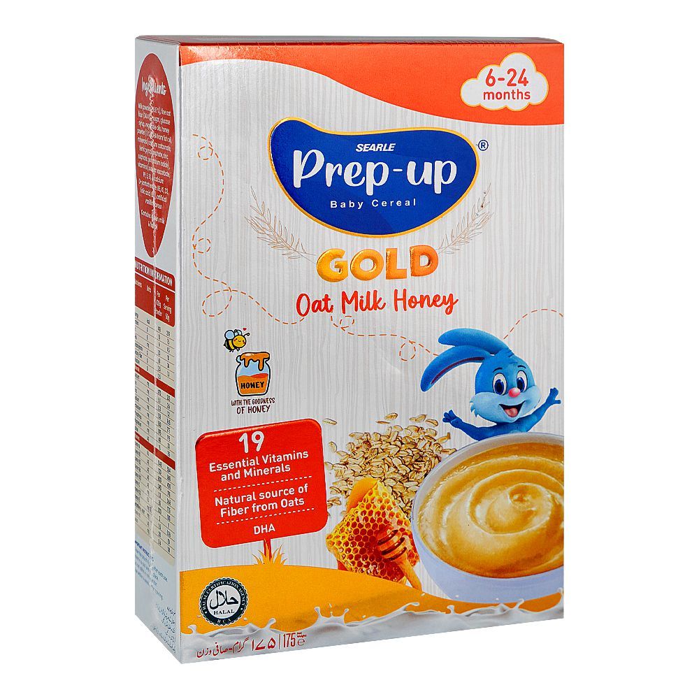Searle Prep-Up Baby Cereal Gold with Oat, Milk & Honey, 175g - Main Image