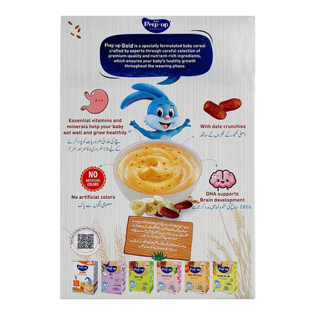 Searle Prep-Up Baby Cereal Gold with Wheat, Milk, Banana & Dates, 175g - Image 2