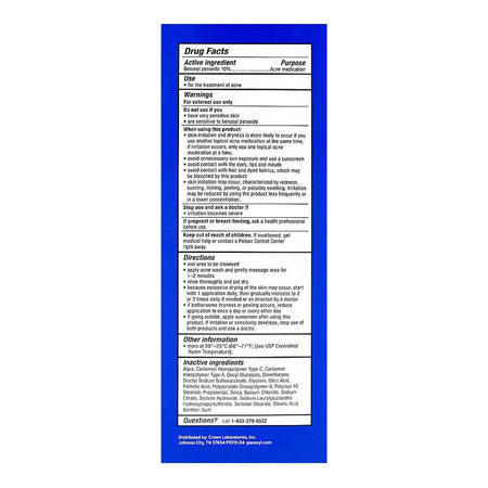 PanOxyl 10% Benzoyl Peroxide Acne Foaming Face & Body Wash, 156g - Image 3