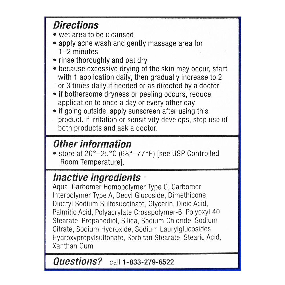 PanOxyl 10% Benzoyl Peroxide Acne Foaming Face & Body Wash, 156g - Image 5