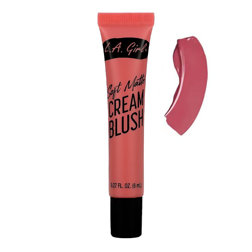 L.A. Girl Soft Matte Cream Blush, 8ml, GBL444 Kiss Up - Main Image